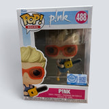 Funko Pop Rocks: Pink with Chainsaw Exclusive Music Figure #488!