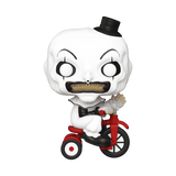 Funko POP! Horror Terrifier Art The Clown With Bike Figure #1591!