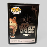 Funko POP! Star Wars Episode I Jar Jar Binks 2023 Galactic Convention Exclusive #624!