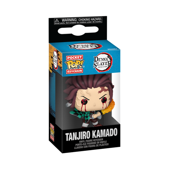 Funko Pocket Pop! Anime Demon Slayer Tanjiro Kamado Sun Breathing Keychain