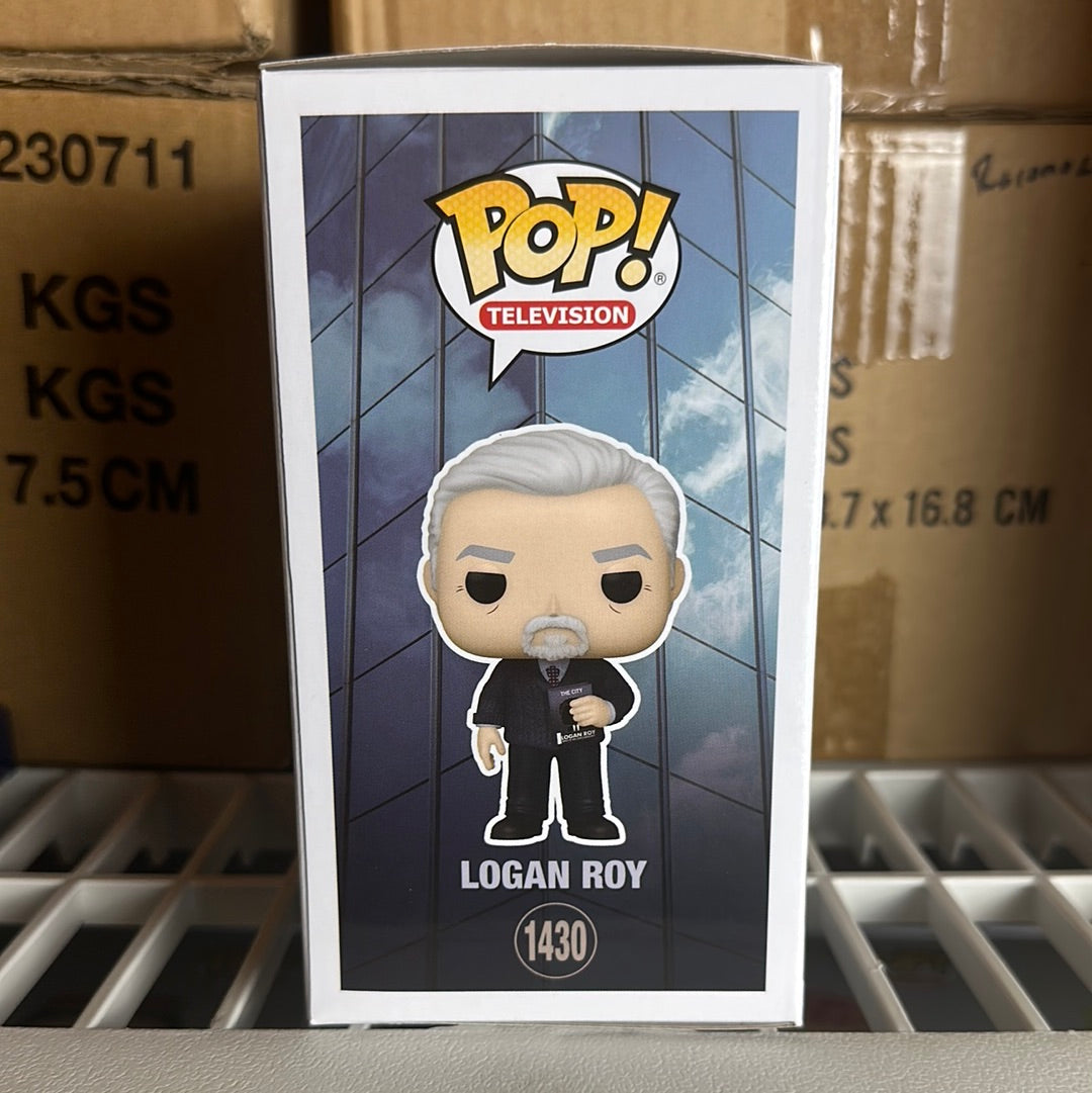 Funko Pop! – Logan Roy – Succession – Figurine Vinyle 9,5 Cm – Collection Officielle – Cadeau Pour Fans De La Série