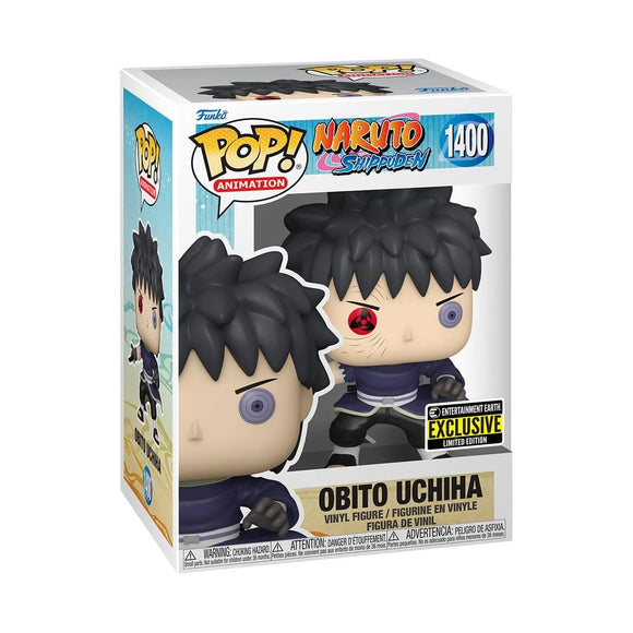 Funko POP! Anime Naruto Obito Uchiha Exclusive Figure #1400!