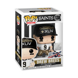 Funko POP! NFL Drew Brees New Orleans Saints Super Bowl XLIV MVP Figure!