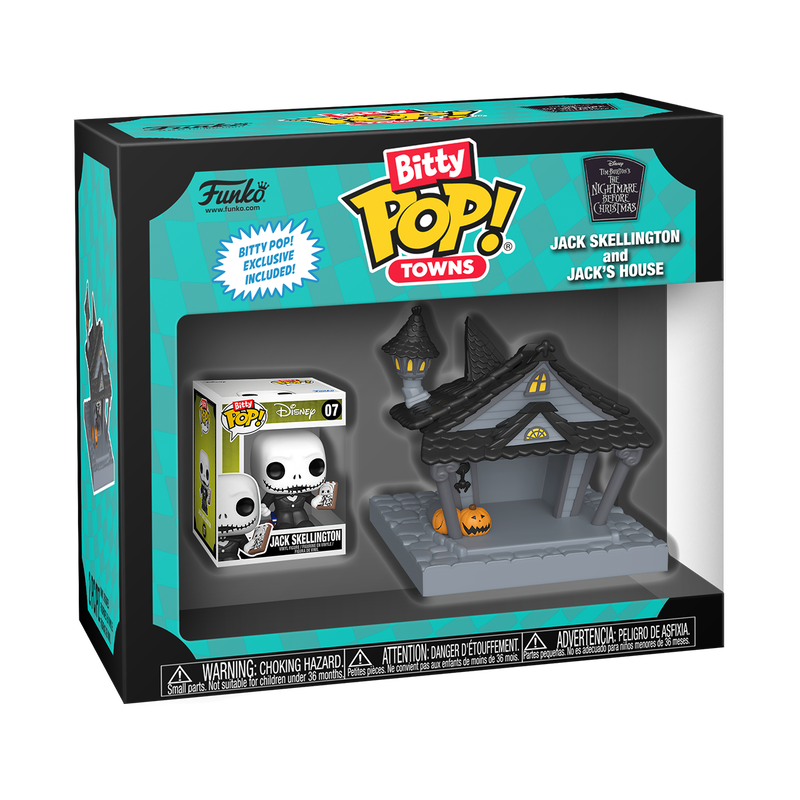 Funko Bitty POP! Towns Nightmare Before Christmas Jack Skellington House