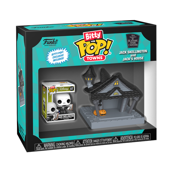 Funko Bitty POP! Towns Nightmare Before Christmas Jack Skellington House