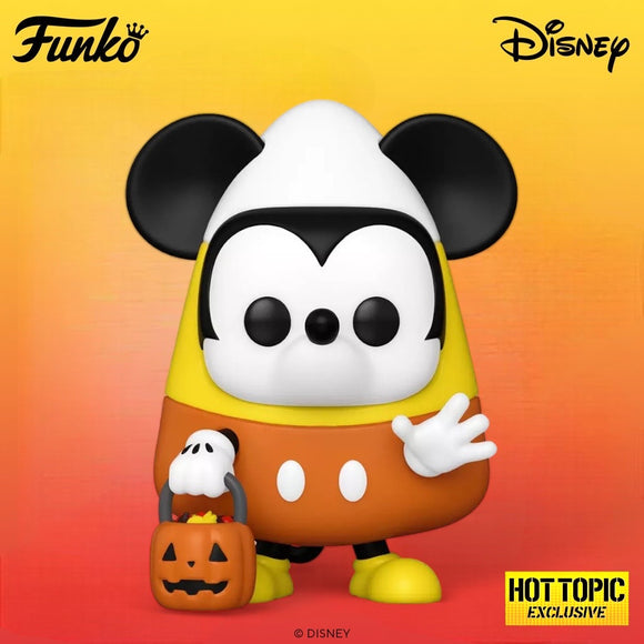 Funko Pop! Disney Candy Corn Mickey Mouse Exclusive #1398!