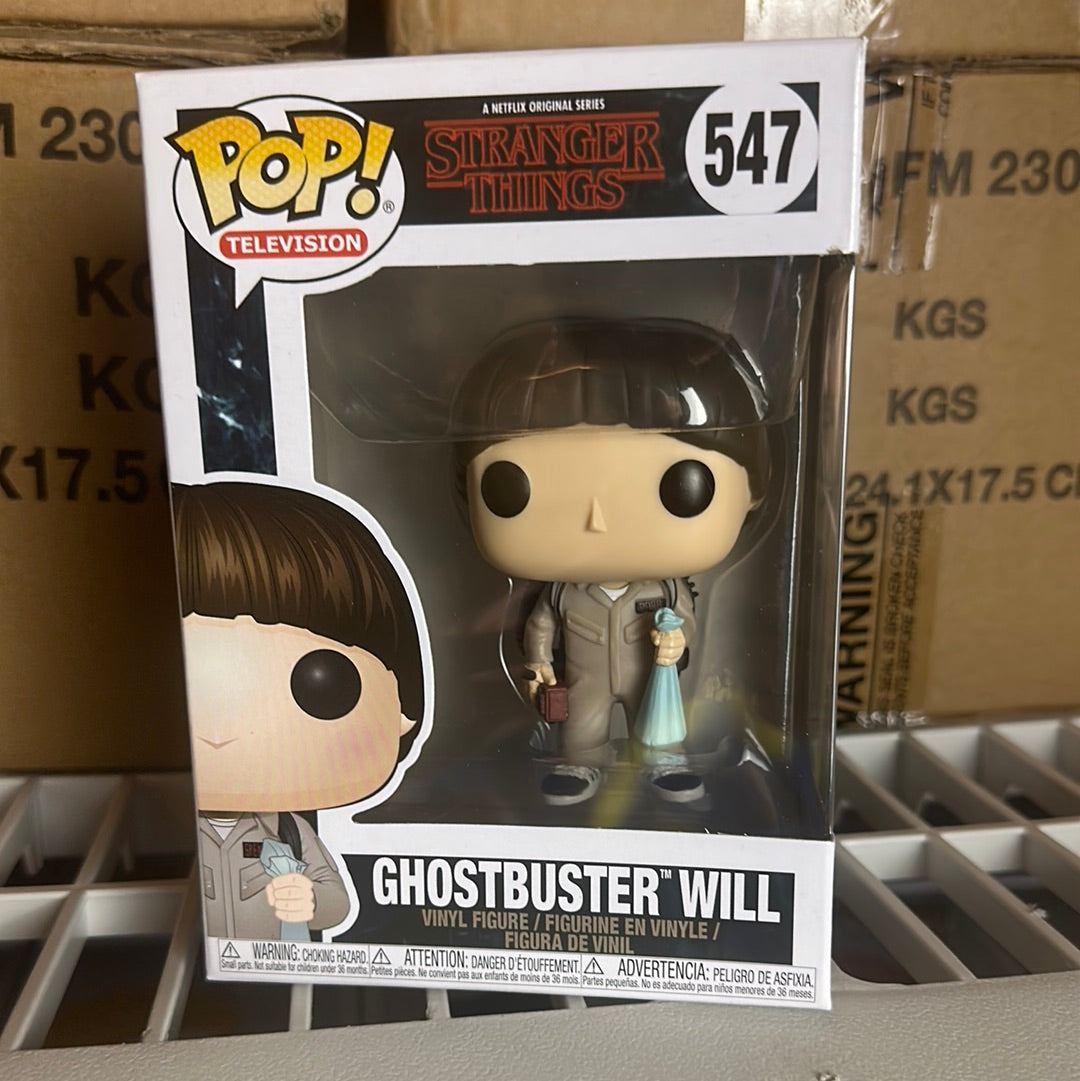 Funko POP! Netflix Stranger Things Ghostbuster Will Figure