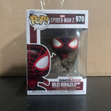 Funko POP! Marvel Spider-Man 2 - Miles Morales Upgraded Suit #970!