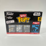 Funko Bitty Pop! Star Wars Empire Strikes Back Princess Leia, Snowtrooper, Boba Fett with Mystery Pop!