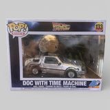 Funko Pop! Rides Back to the Future Doc with Time Machine #133!