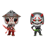 Funko POP! Overwatch Samurai Hanzo and Genji Exclusive 2 Pack!