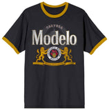 Modelo Vintage Ringer Unisex T-Shirt Sz Small