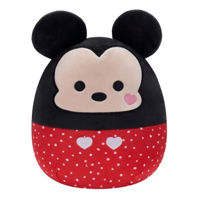 Squishmallows Disney Valentines Mickey Mouse 8 inch Plush