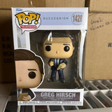 Funko POP! Television Succession Greg Hirsch Figure #1428