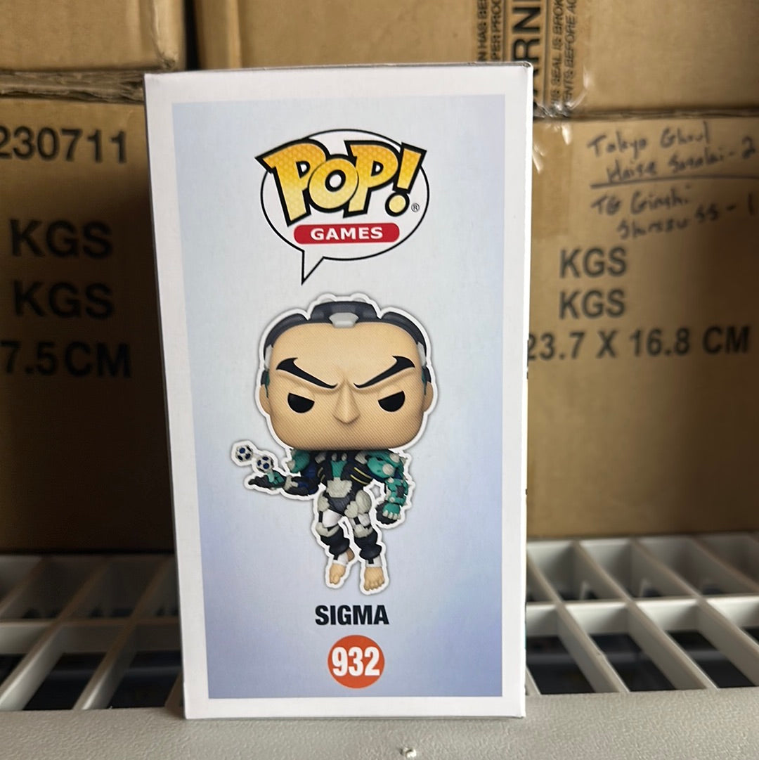 Funko POP! Video Games Overwatch Sigma Figure #932!
