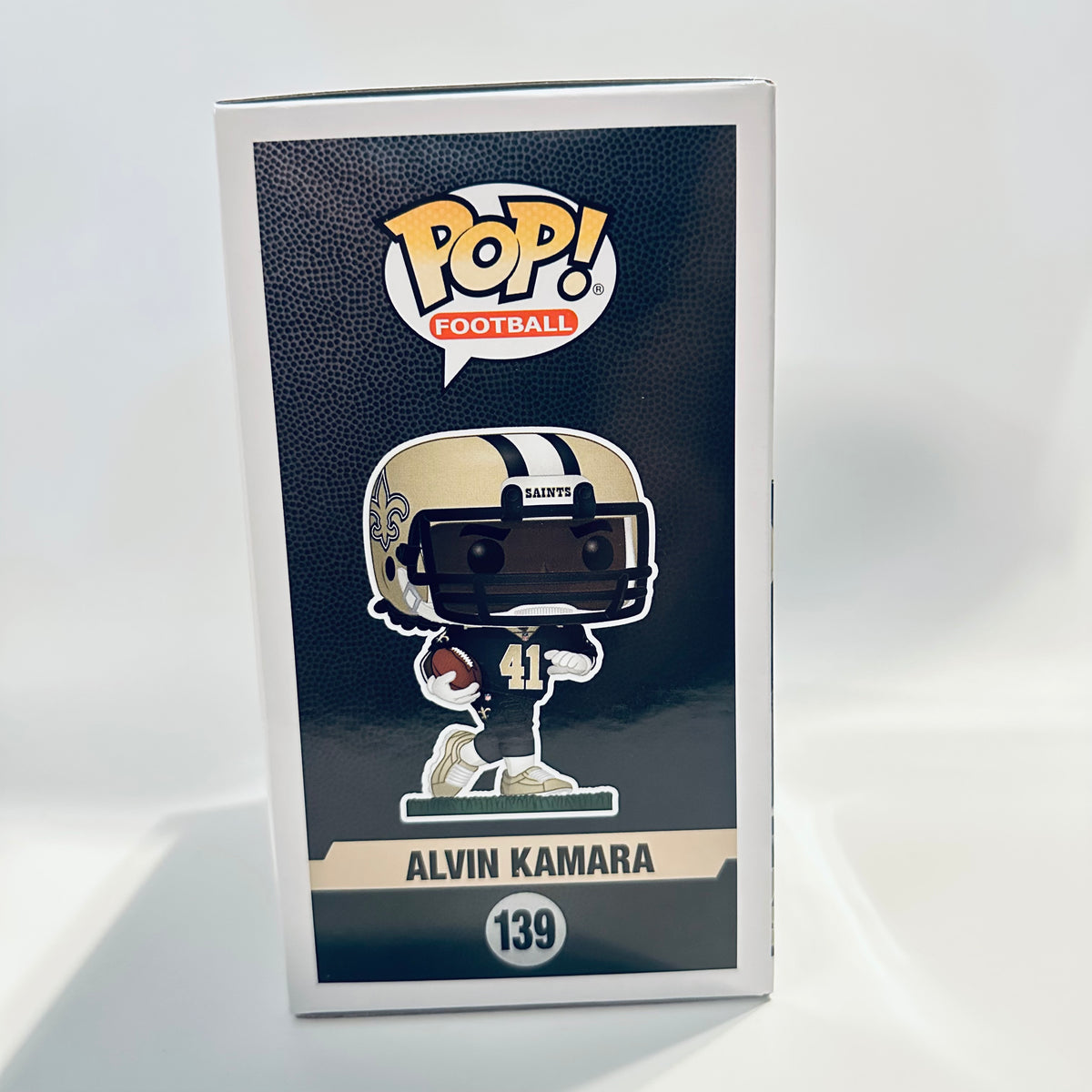 Funko POP! NFL Alvin Kamara New Orleans Saints Black Jersey Figure #139!