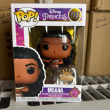 Funko POP! Disney Princess Gold Moana & Pin Exclusive #1162!