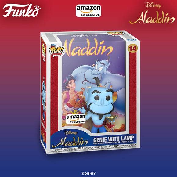 Funko POP! Disney Aladdin VHS Genie with Lamp Exclusive #14!