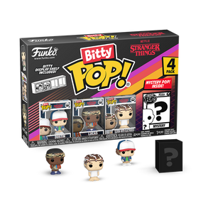 Funko Bitty Pop! Stranger Things Dustin, Lucas & Eleven with Mystery Pop!