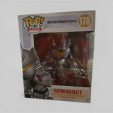 Funko POP! Video Games Overwatch Reinhardt 6” Super Sized Exclusive Figure #178!