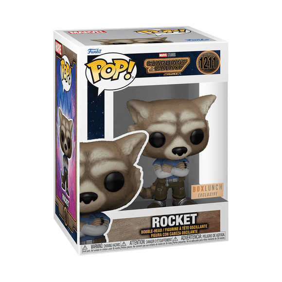 Funko POP! Marvel Guardians of the Galaxy Vol 3 Rocket Raccoon Exclusive #1211!