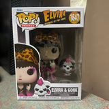 Funko POP! Horror Elvira Mistress of the Dark & Gonk #1647!