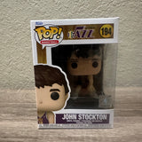 Funko POP! NBA Legends John Stockton Rookie Utah Jazz Figure #194!