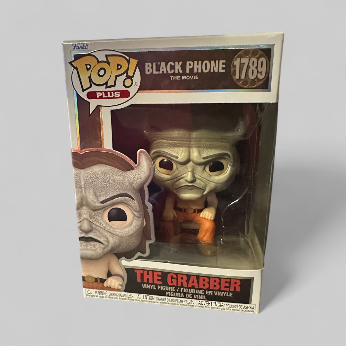 Funko POP! Plus Horror Black Phone The Movie The Grabber In Chair #1789!