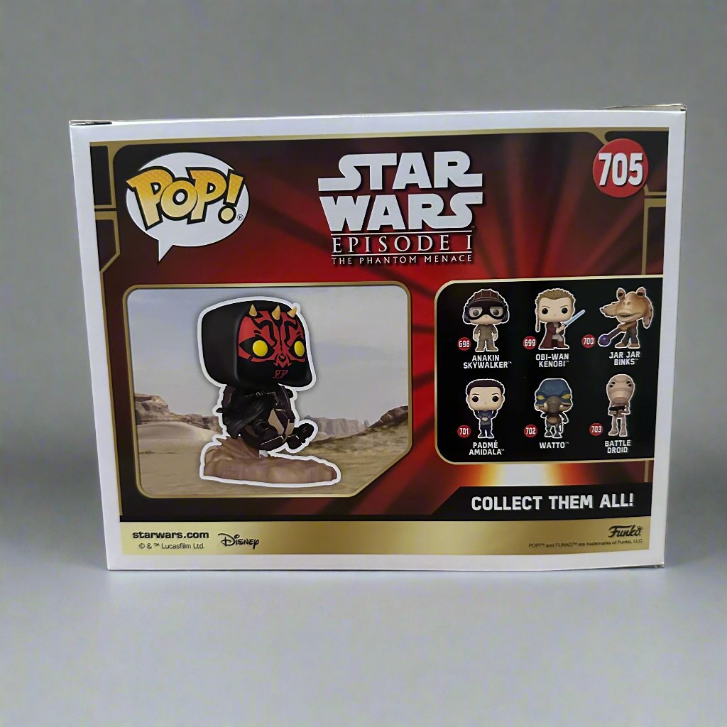 Funko Pop! Star Wars Episode I - Darth Maul on Bloodfin Speeder #705