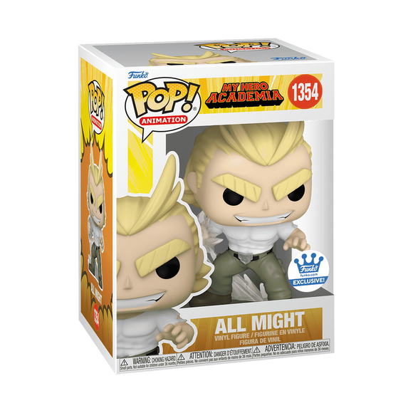 Funko POP! My Hero Academia MHA Anime All Might Texas Smash Exclusive #1354