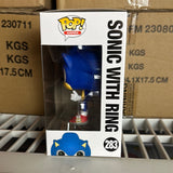 Funko Pop! Games Classic Sonic With Ring Figure #283