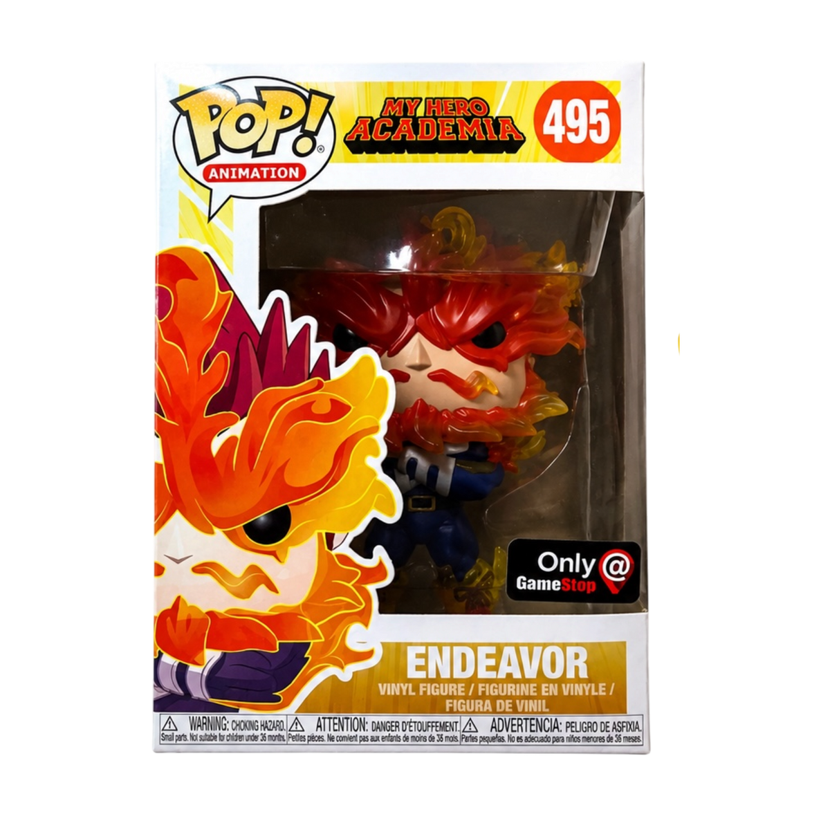 Funko POP! My Hero Academia MHA Anime Endeavor Exclusive Figure #495!