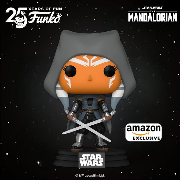Funko POP! Star Wars The Mandalorian - Hooded Ahsoka Exclusive #467!