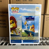 Funko POP! Disney Lion King VHS Simba on Pride Rock Exclusive #03!