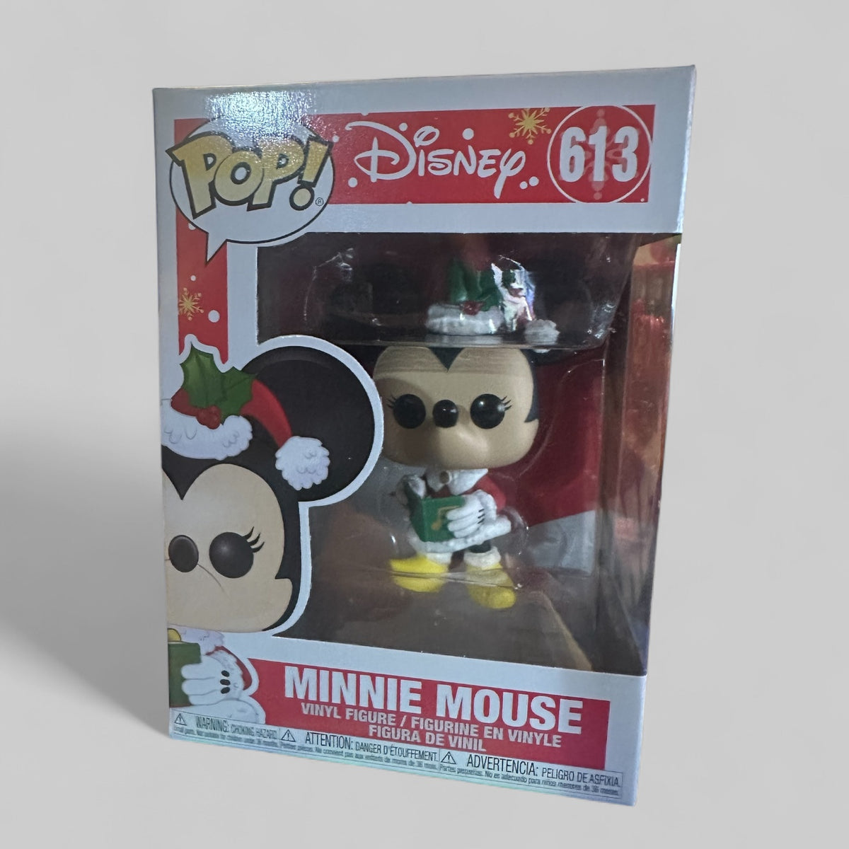 Funko POP! Disney Christmas Minnie Mouse Reading Story Figure #613!