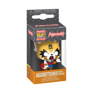 Funko Pocket Pop! Anime Aggretsuko with Guitar Keychain