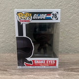 Funko POP! Retro Toys GI Joe Snake Eyes Figure #76!