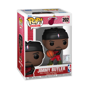 Funko POP! NBA 2024 City Edition Jimmy Butler Miami Heat Figure #202!