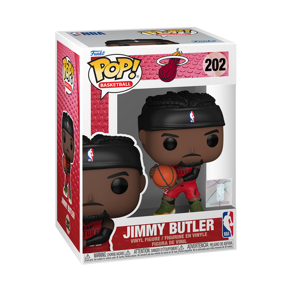 Funko POP! NBA 2024 City Edition Jimmy Butler Miami Heat Figure #202!