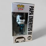 Funko Pop! Rocks Ghost Papa Emeritus IV with Blue Glitter Jacket Figure #455!