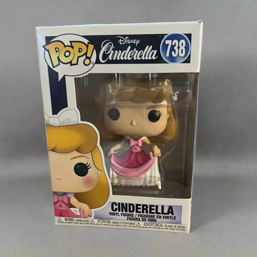 POP! Funko Disney: Cinderella Dress | Adult | Unisex | Pink/White