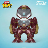 Funko Bitty POP! Bots Marvel Infinity Saga Hulkbuster with Iron Man!