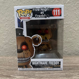 Funko POP! FNAF Five Nights At Freddy’s Nightmare Freddy Figure #111!