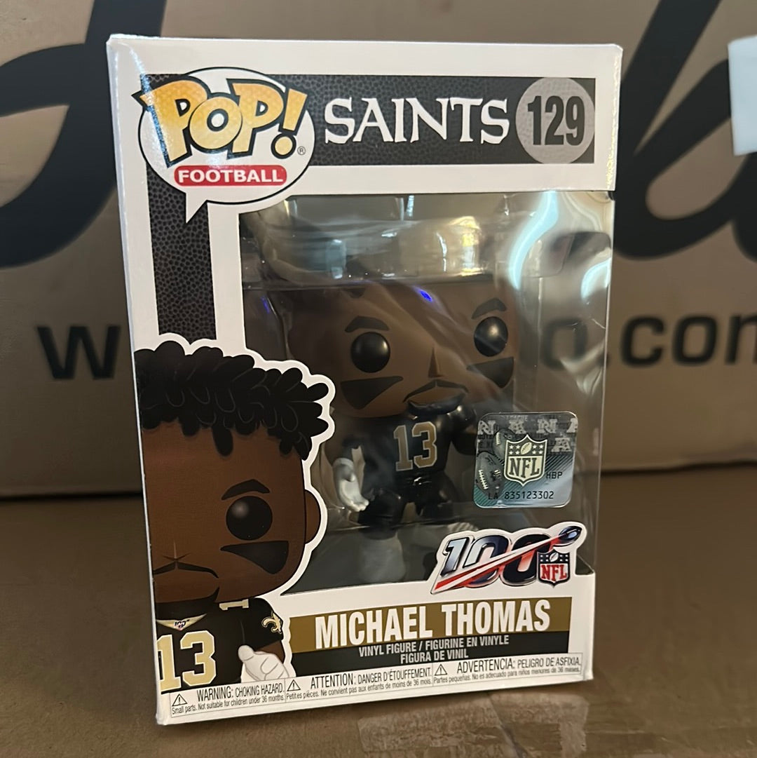 Funko POP! NFL Michael Thomas New Orleans Saints Figure #129!
