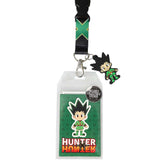 Hunter x Hunter Gon Freecss Chibi Lanyard Keychain ID Holder With Charm