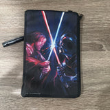 Star Wars Darth Vader Brush Stroke Large Canvas Zipper Wallet