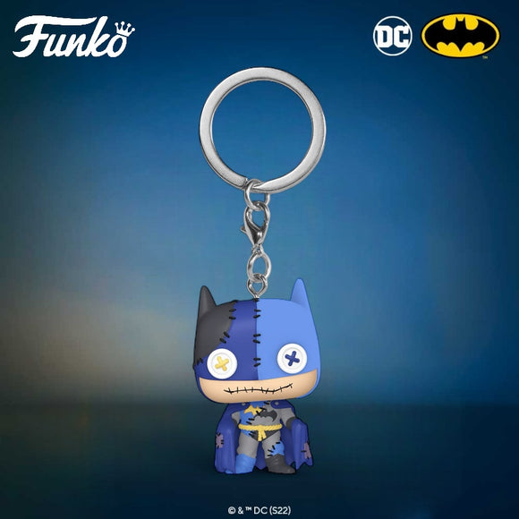 Funko Pocket POP! DC Patchwork Batman Keychain!