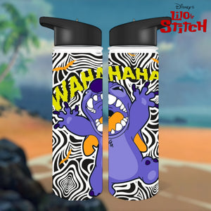 Disney Lilo & Stitch Laughing Stitch 24oz Water Bottle