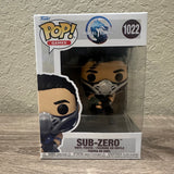 Funko POP! Video Games Mortal Kombat 1 MK1 Sub-Zero Figure #1022!