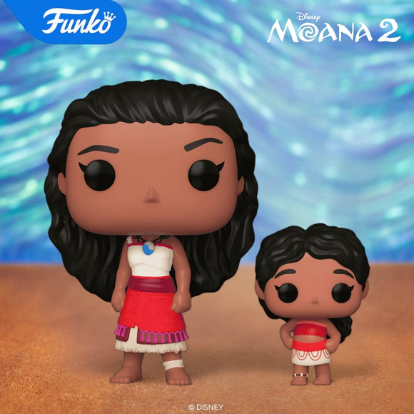 Funko POP! Disney Moana 2 - Moana & Little Sis Simea Figure #1546